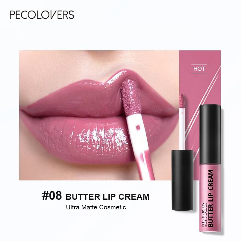 1Pc Sexy Velvet Matte Lipstick Waterproof Long Lasting Lip Gloss Non Stick Cup Red Lipgloss Glaze Cosmetic Women Makeup Lipstick