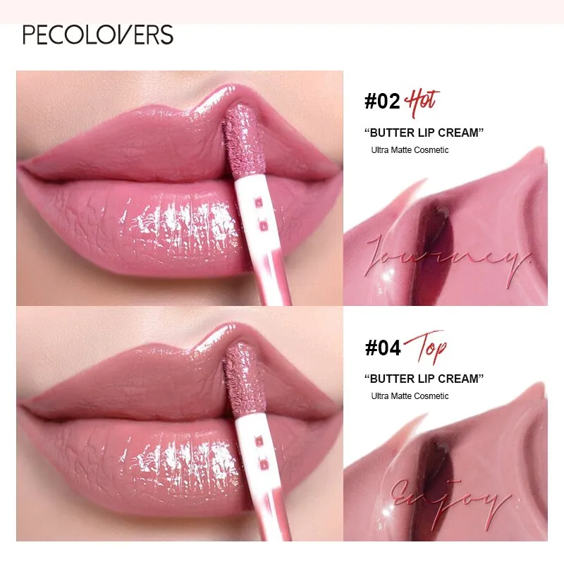 1Pc Sexy Velvet Matte Lipstick Waterproof Long Lasting Lip Gloss Non Stick Cup Red Lipgloss Glaze Cosmetic Women Makeup Lipstick