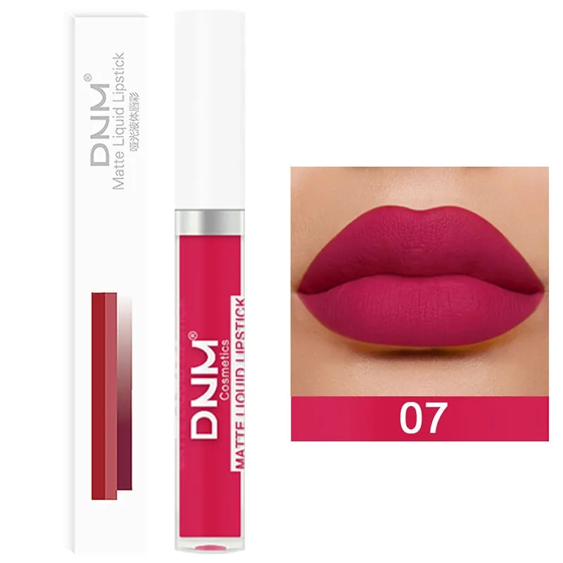 3 Pcs Sweet Liquid Lipstick Set Matte Velvet Lip Glaze Waterproof Long Lasting Non-marking Natural Lip Tint Cosmetic Kit YZL1