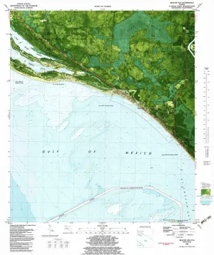 Beacon Hill FL topo map, 1:24000 Scale, 7.5 X 7.5 Minute, Historical, 1982, Updated 1983, 27.7 x 24.1 in