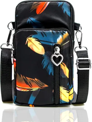 BIAOTIE Lightweight Small Crossbody bags Cell Phone Purses Travel Pouch Shoulder Bag for Women