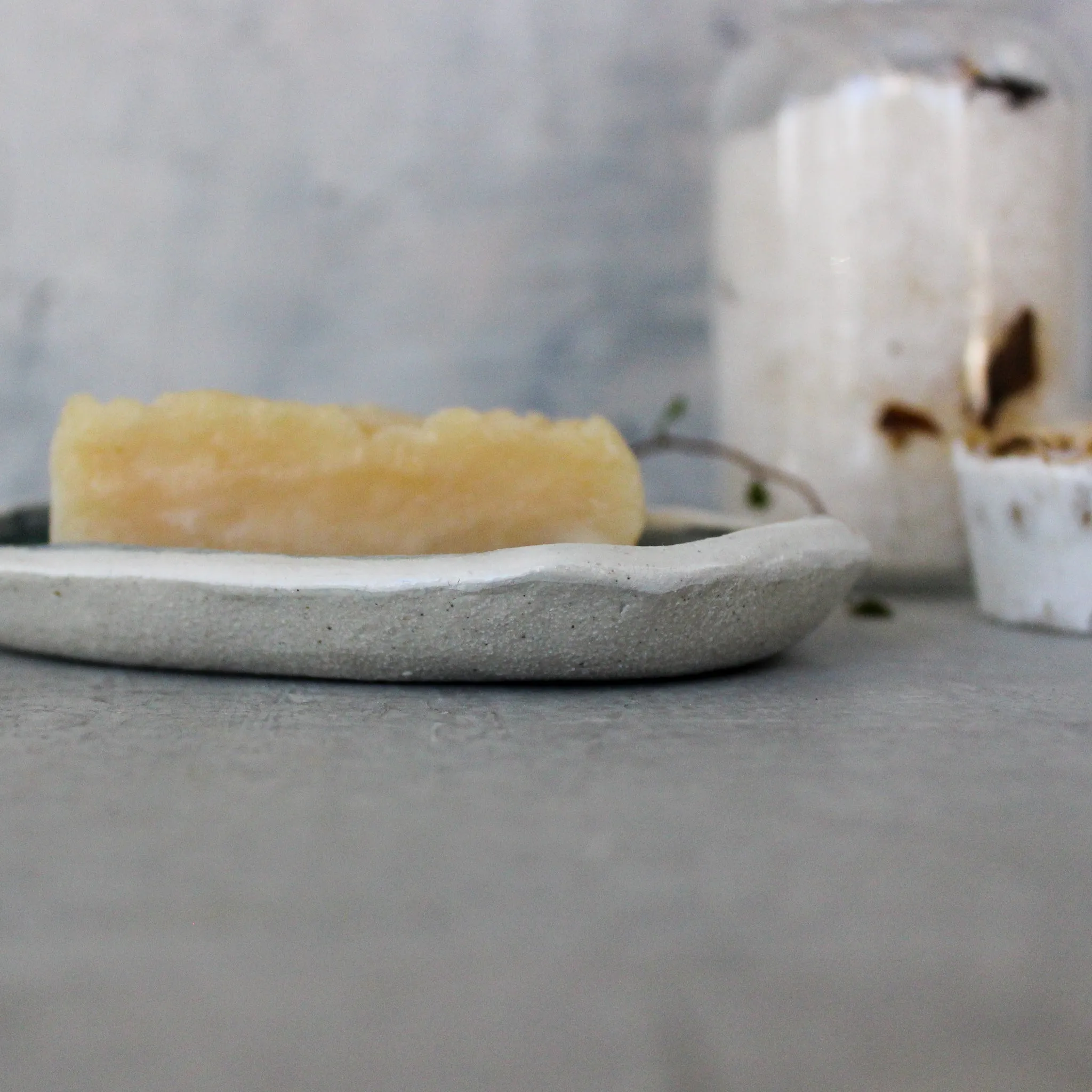 Ceramic Soap Dishes Painted Pattern