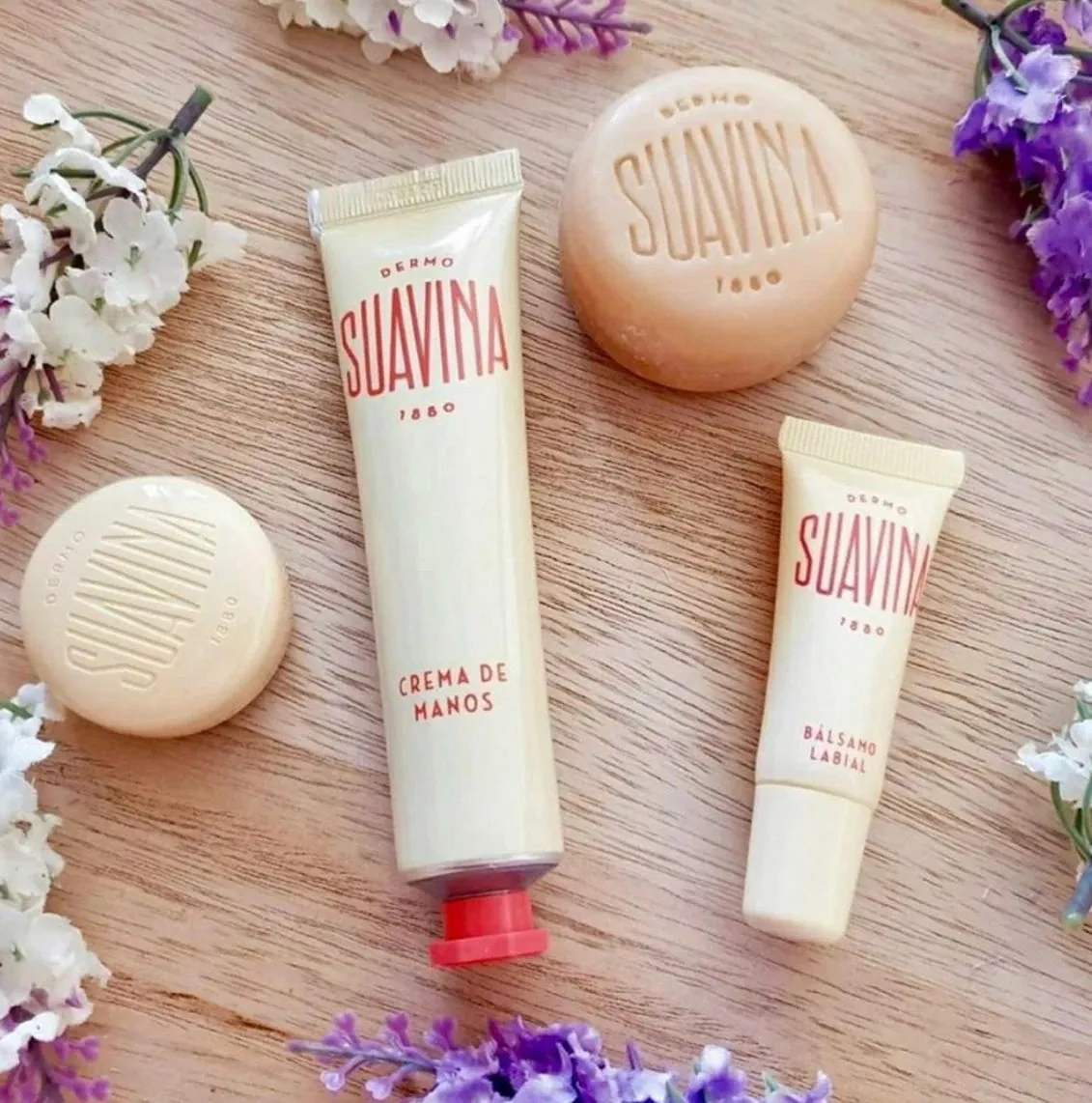 Dermo Suavina Natural Vegan Lip Balms - 3 Types