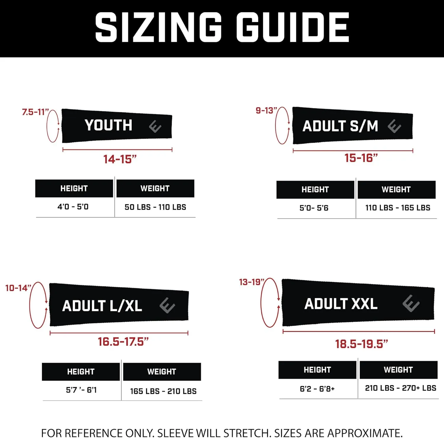 Elite Athletic Gear Ice Cream Compression Arm Sleeve - Youth & Adult Sizes - Sports & Fitness - Sold Individually