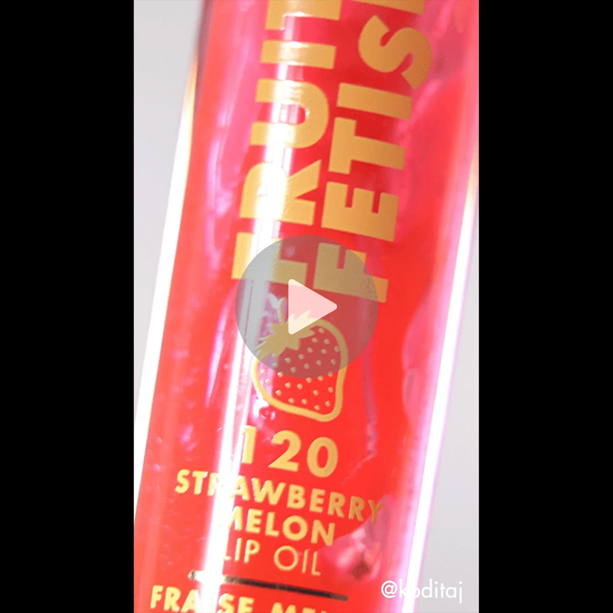 Fruit Fetish Lip Oils - Strawberry Melon