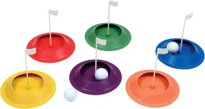 GOLF PUTTING HOLES - SET OF 6 COLORS