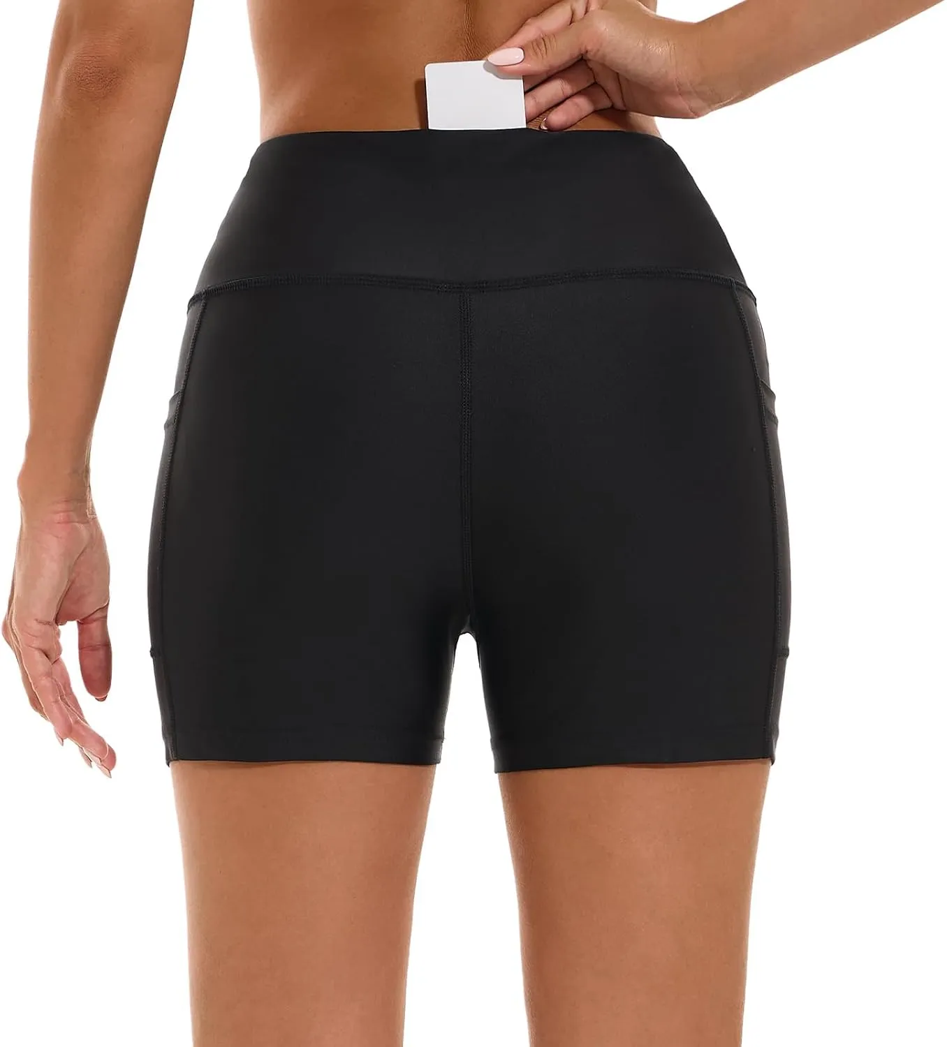 HODOSPORTS Women's 3''/5''/7''/9'' Swim Shorts UPF 50  High Waisted Board Shorts with Pockets Liner Quick Dry Swimsuit Bottom