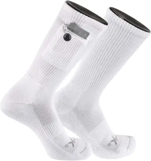IQ Performance Zip Pocket Crew Socks Stash & Dash Men Women