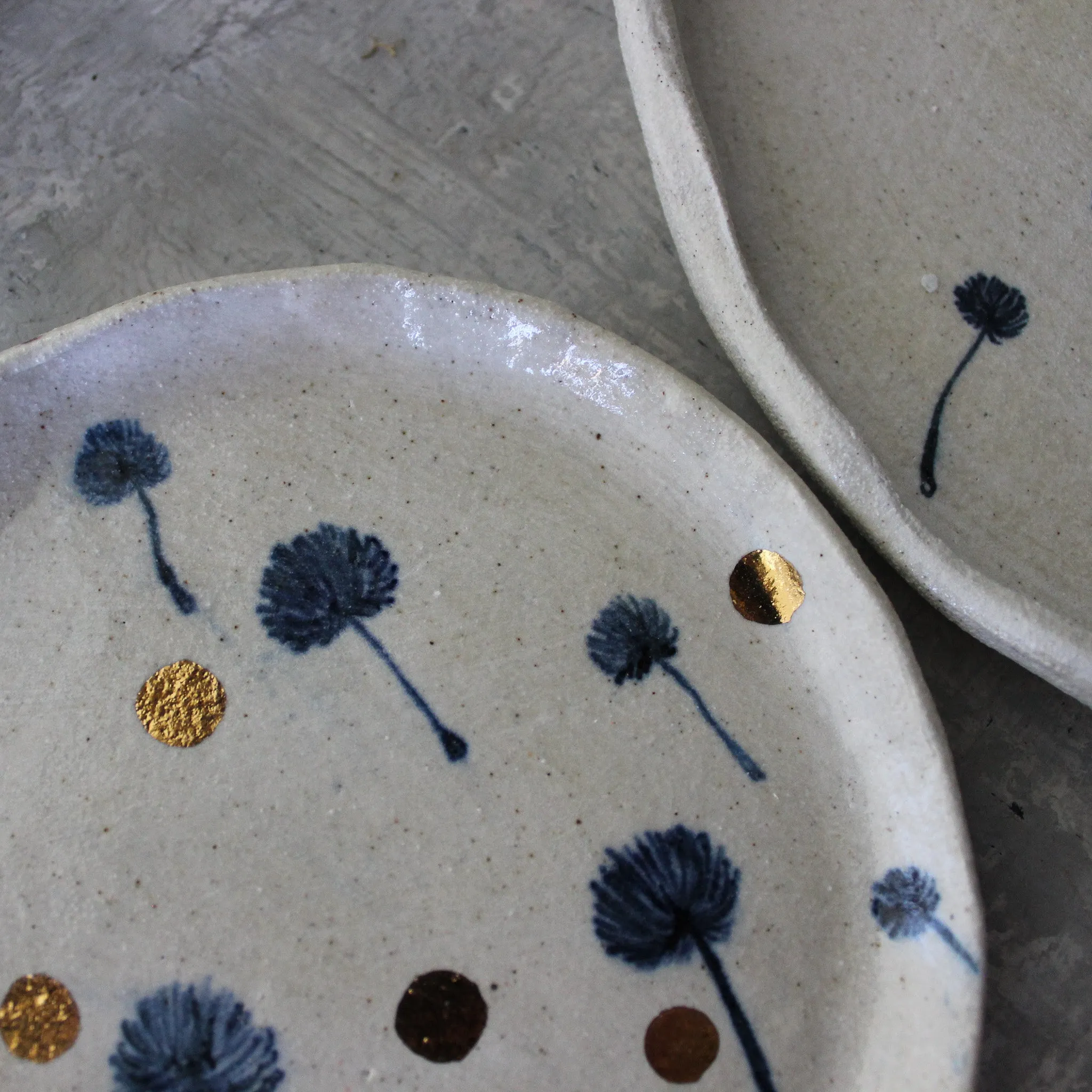 Large Dandelion Plates