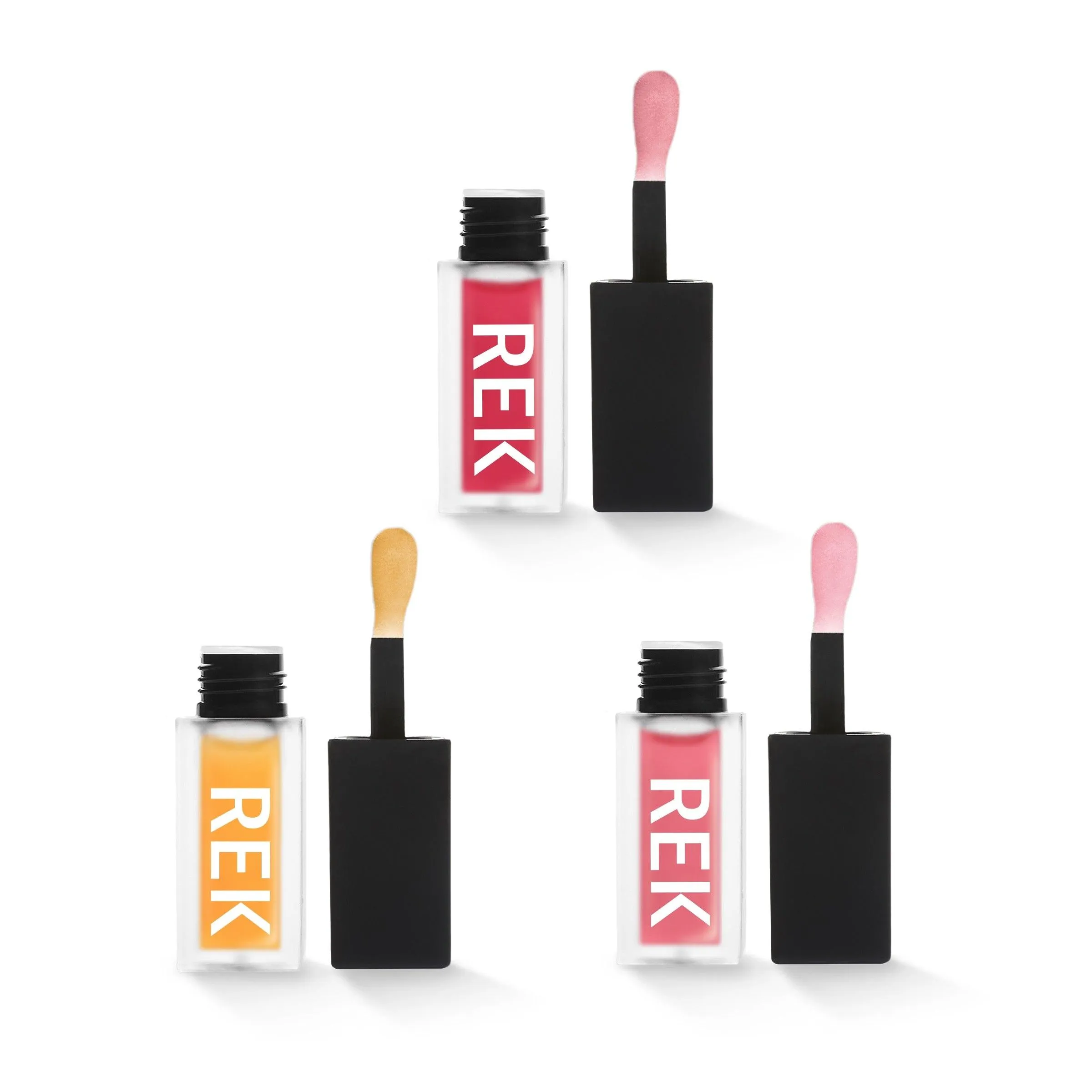 Certainly! Here’s an optimized title for the product:

Luxurious Hydrating Lip Oils - REK Cosmetics | Nourishing Shine for Soft, Luminous Lips