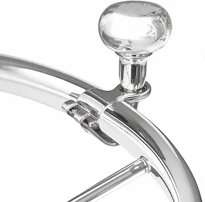 Marine Boat Steering Wheel Maneuvering Turning Control Knob, 316 Marine Grade Stainless Steel, Fits Steering wheels Rim Dia. L:1-3/4",M: 1-5/8", S: 1-1/2" (Small)