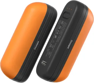 OCOOPA 2 in 1 Magnetic Rechargeable Hand Warmers, UT2s Mini Electric Handwarmers 2 Pack, Split USB-C, Reusable Portable Pocket Heater, Raynauds, Golf, Christmas, Tech Gifts for Women Men