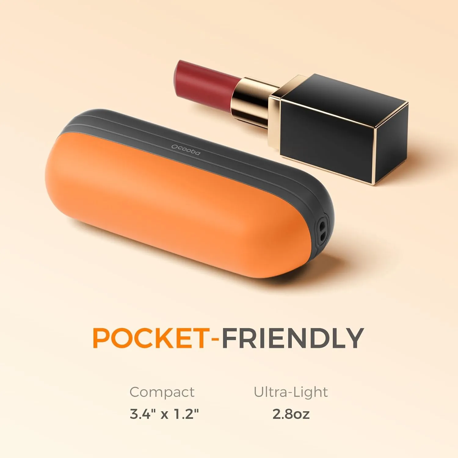 OCOOPA 2 in 1 Magnetic Rechargeable Hand Warmers, UT2s Mini Electric Handwarmers 2 Pack, Split USB-C, Reusable Portable Pocket Heater, Raynauds, Golf, Christmas, Tech Gifts for Women Men