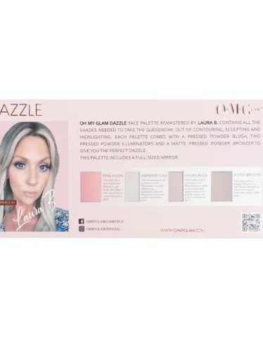 Oh My Glam Dazzle Face Palette Remastered by Laura B