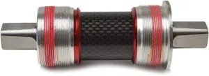 OMNI Racer Worlds LIGHTEST Cromoly Steel TiN Ceramic JIS Square Taper Bottom Bracket: English 68mm: Lengths: 103-127mm: Fits Shimano and Others.
