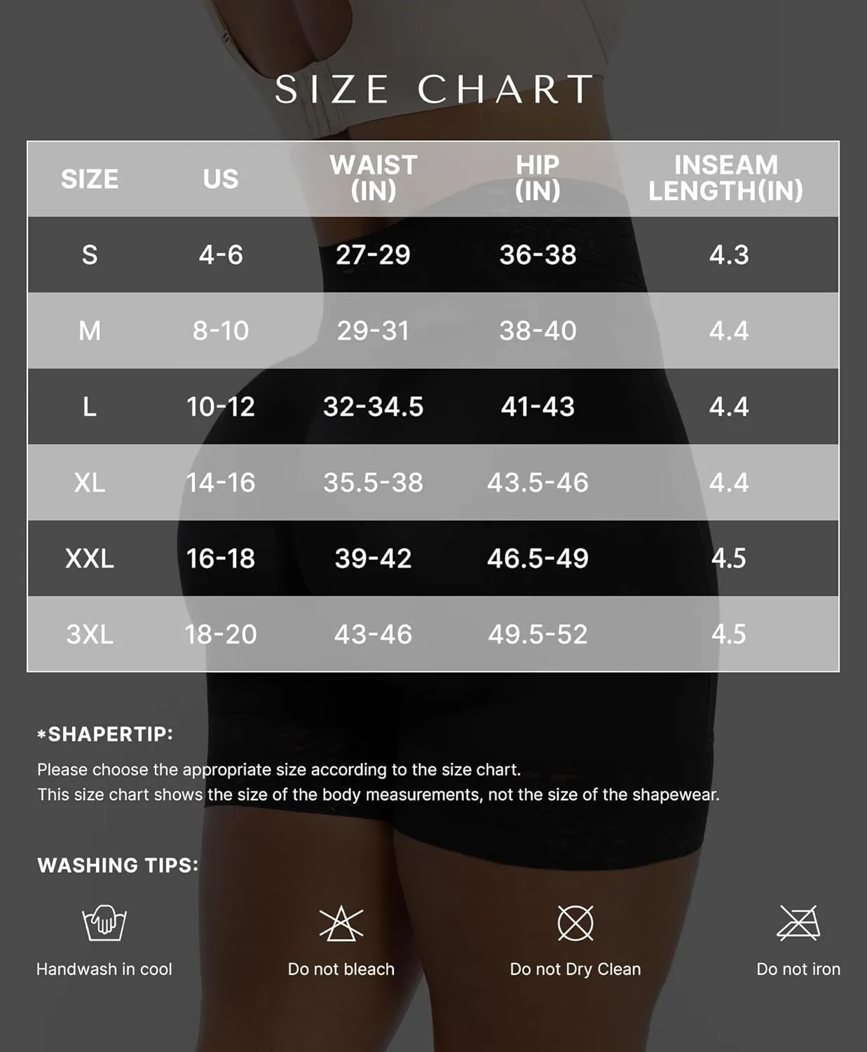 SHAPELLX Butt Lifter Shapewear Tummy Control Shorts For Women Waist Cincher With Hook Zipper Closure Body Shaper Wear
