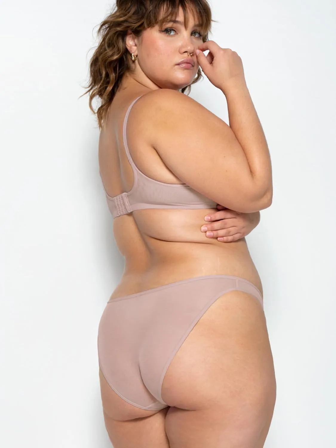 Smart & Sexy Sheer Mesh Demi Underwire Bra  Available in Single or 2-Pack, Flirty & Supportive