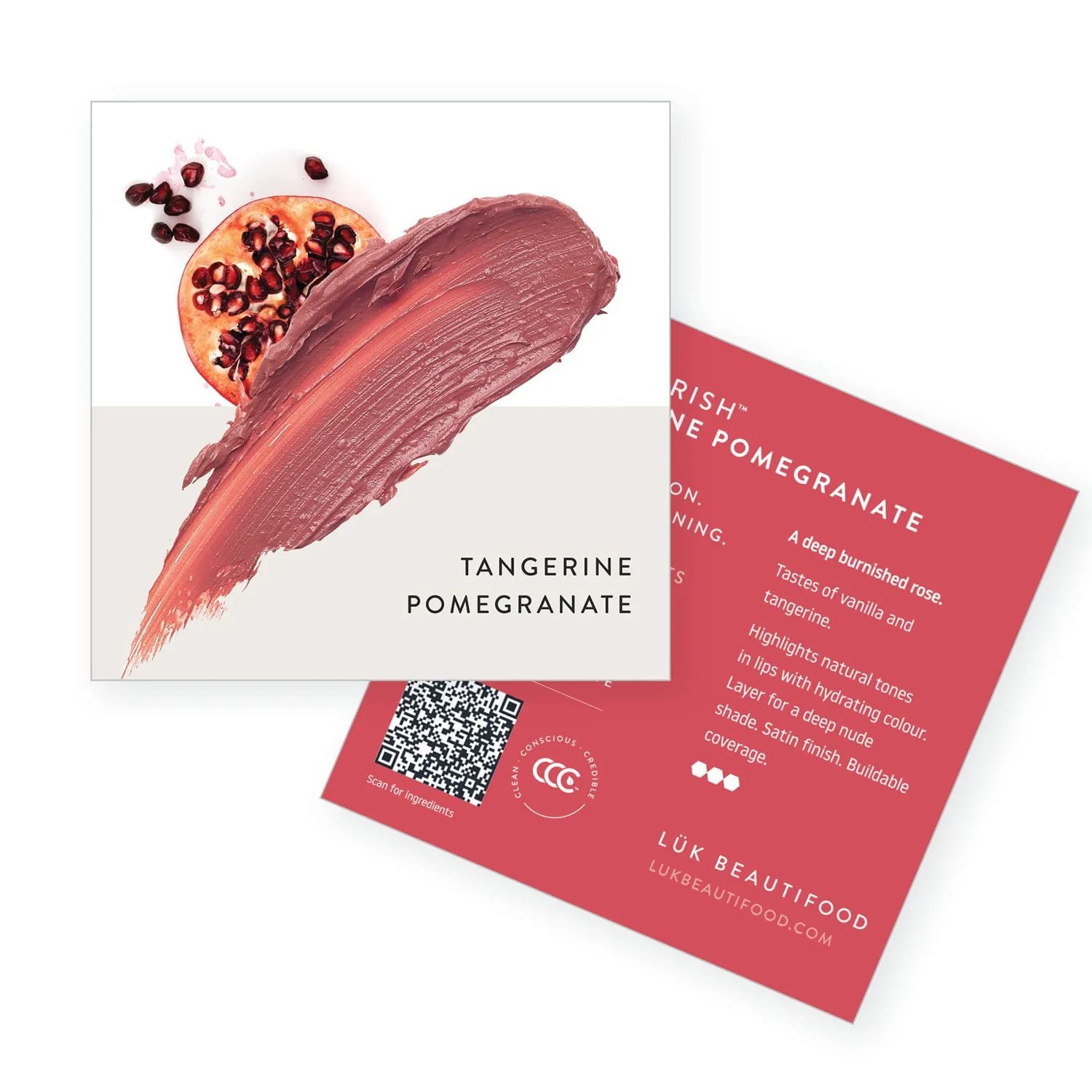 Tasting Pots: Sample Individual Lip Nourish™ Natural Lipstick Shades