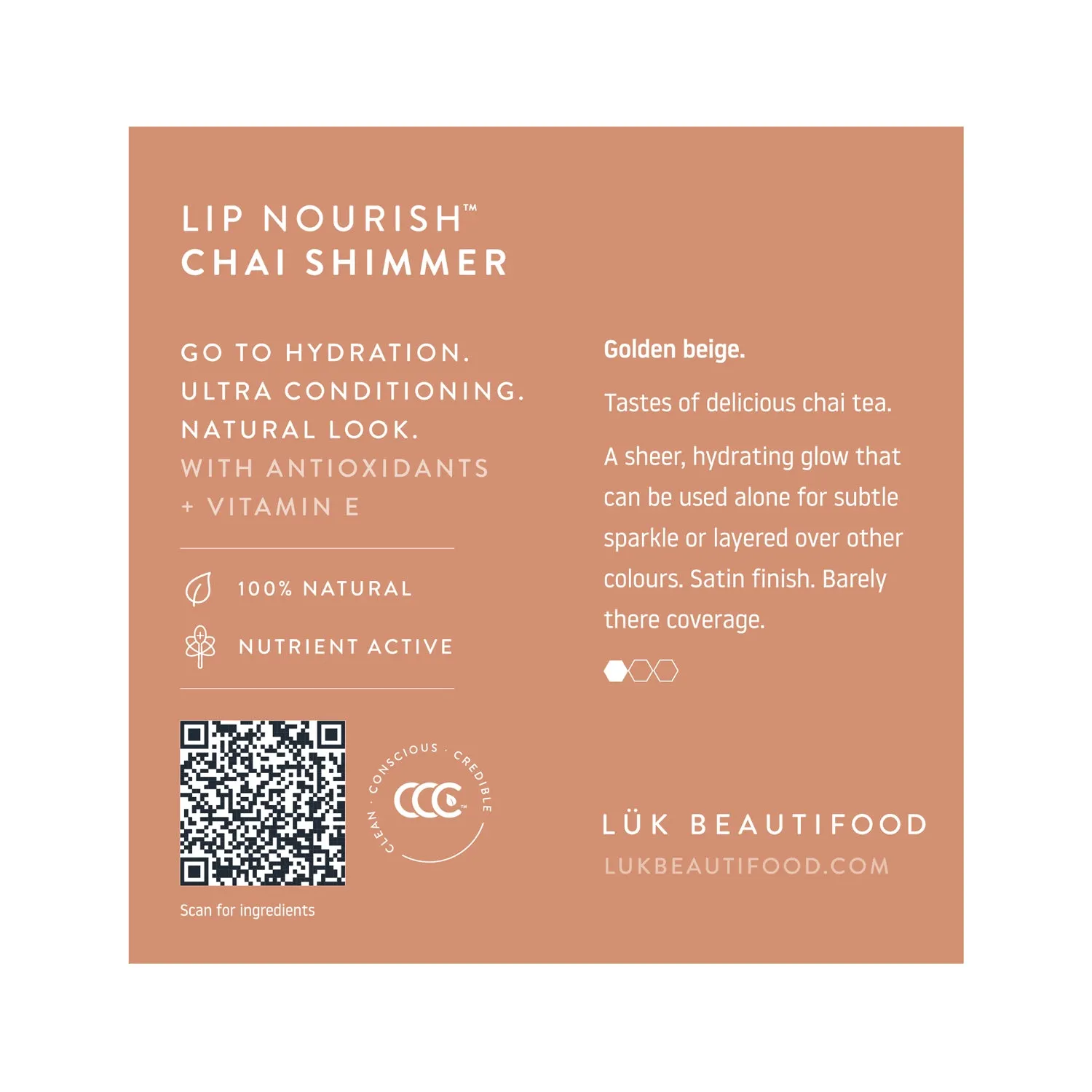 Tasting Pots: Sample Individual Lip Nourish™ Natural Lipstick Shades