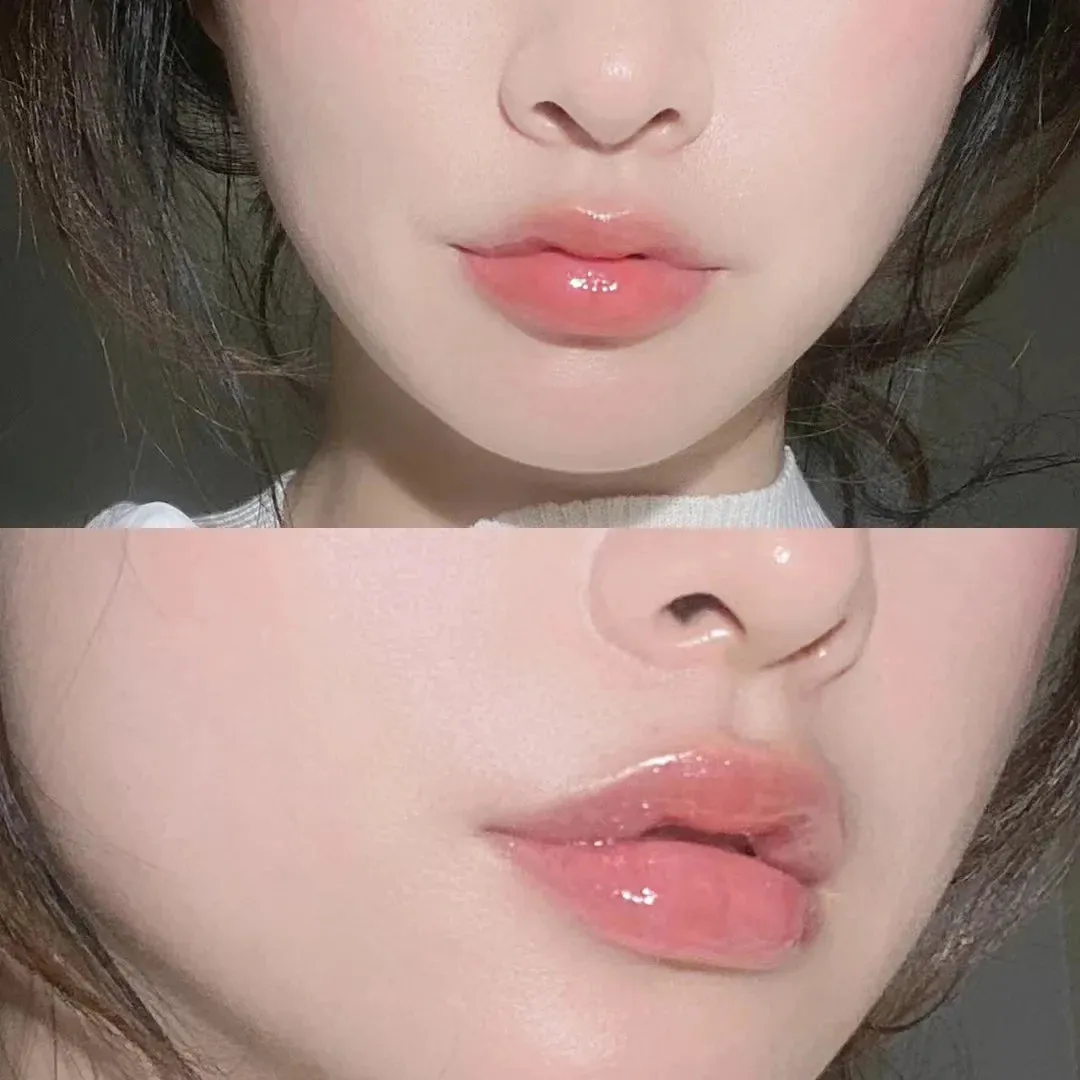 Toleet Christmas Thanksgiving gifts Winter Makeup Ideas Swamp Purple Mirror Water Lip Gloss Lip Glaze Transparent Glass Lip Oil Waterproof Liquid Lipstick Nude Brown Clear Tint Makeup