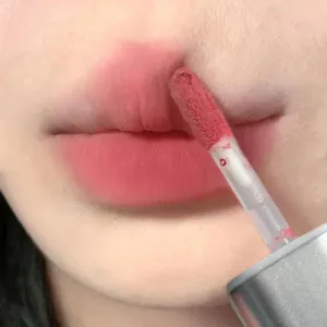 Toleet-Christmas/Thanksgiving Gift Winter Makeup Ideas 6 Color Brown Pink Lip Glaze Matte Liquid Lipstick Peach Pink Waterproof Velvet Nude Red Lip Mud Cheek Rouge Tint Cosmetics