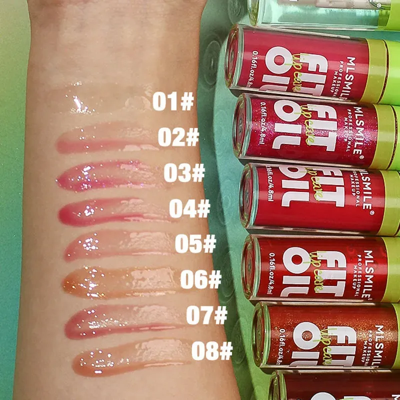 Toleet-Christmas/Thanksgiving Gift Winter Makeup Ideas Hydrating Lip Glaze Plump Lips Oil Pearlescent Mirror Lip Gloss Clear Lipstick Lip Tint for Lips Care Moisturizing Lipgloss
