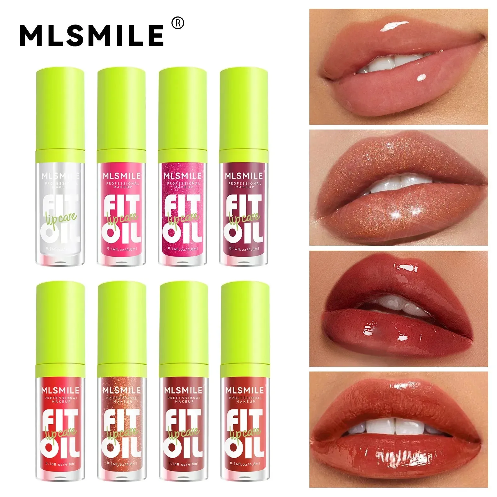 Toleet-Christmas/Thanksgiving Gift Winter Makeup Ideas Hydrating Lip Glaze Plump Lips Oil Pearlescent Mirror Lip Gloss Clear Lipstick Lip Tint for Lips Care Moisturizing Lipgloss