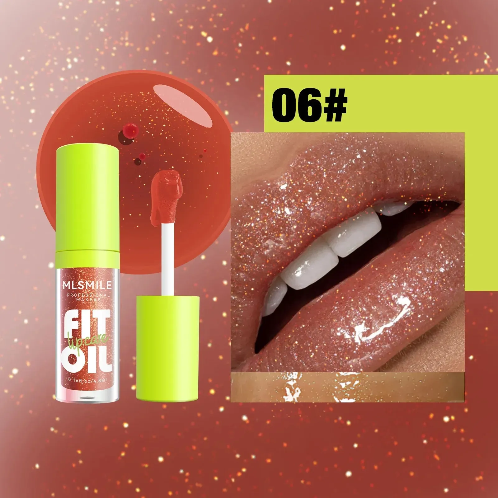 Toleet-Christmas/Thanksgiving Gift Winter Makeup Ideas Hydrating Lip Glaze Plump Lips Oil Pearlescent Mirror Lip Gloss Clear Lipstick Lip Tint for Lips Care Moisturizing Lipgloss