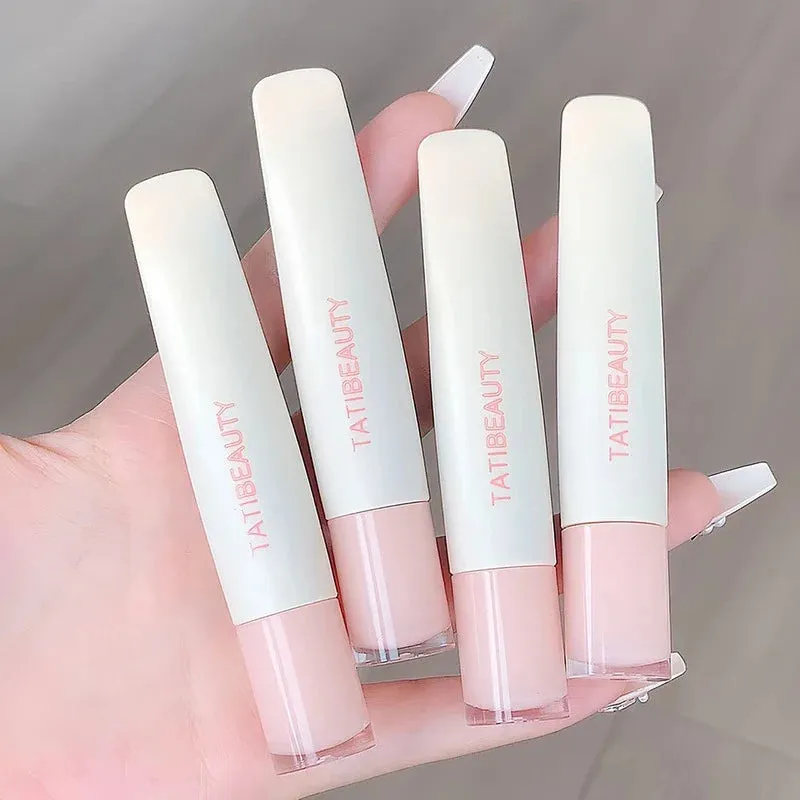 Toleet-Christmas/Thanksgiving Gift Winter Makeup Ideas Jelly Lip Gloss Lasting Nude Pink High Gloss Lip Glaze Moisturizing Lipstick Mirror Water Lip Tint Korean Beauty Lip Care Makeup
