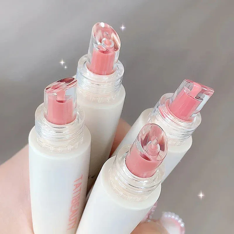 Toleet-Christmas/Thanksgiving Gift Winter Makeup Ideas Jelly Lip Gloss Lasting Nude Pink High Gloss Lip Glaze Moisturizing Lipstick Mirror Water Lip Tint Korean Beauty Lip Care Makeup