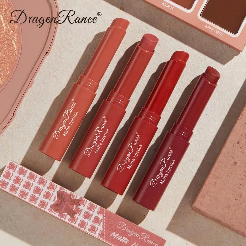 Toleet-Christmas/Thanksgiving Gift Winter Makeup Ideas Velvet Matte Lipstick Waterproof 12 Colors Lipgloss Beauty Cosmetics Lip Glaze Lipstick Pen Soft Mist Lipstick Lips Makeup