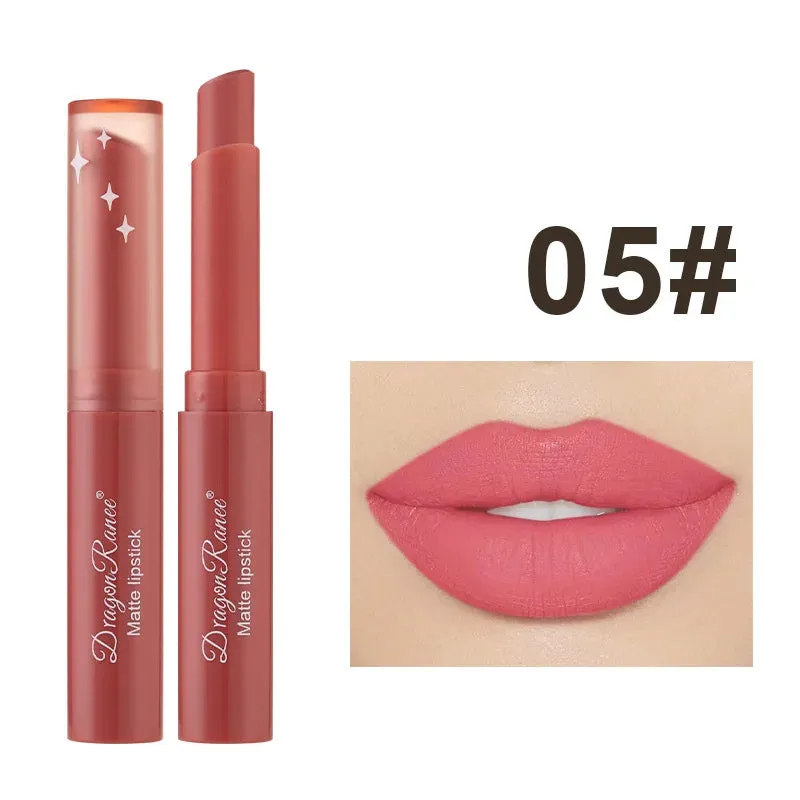 Toleet-Christmas/Thanksgiving Gift Winter Makeup Ideas Velvet Matte Lipstick Waterproof 12 Colors Lipgloss Beauty Cosmetics Lip Glaze Lipstick Pen Soft Mist Lipstick Lips Makeup
