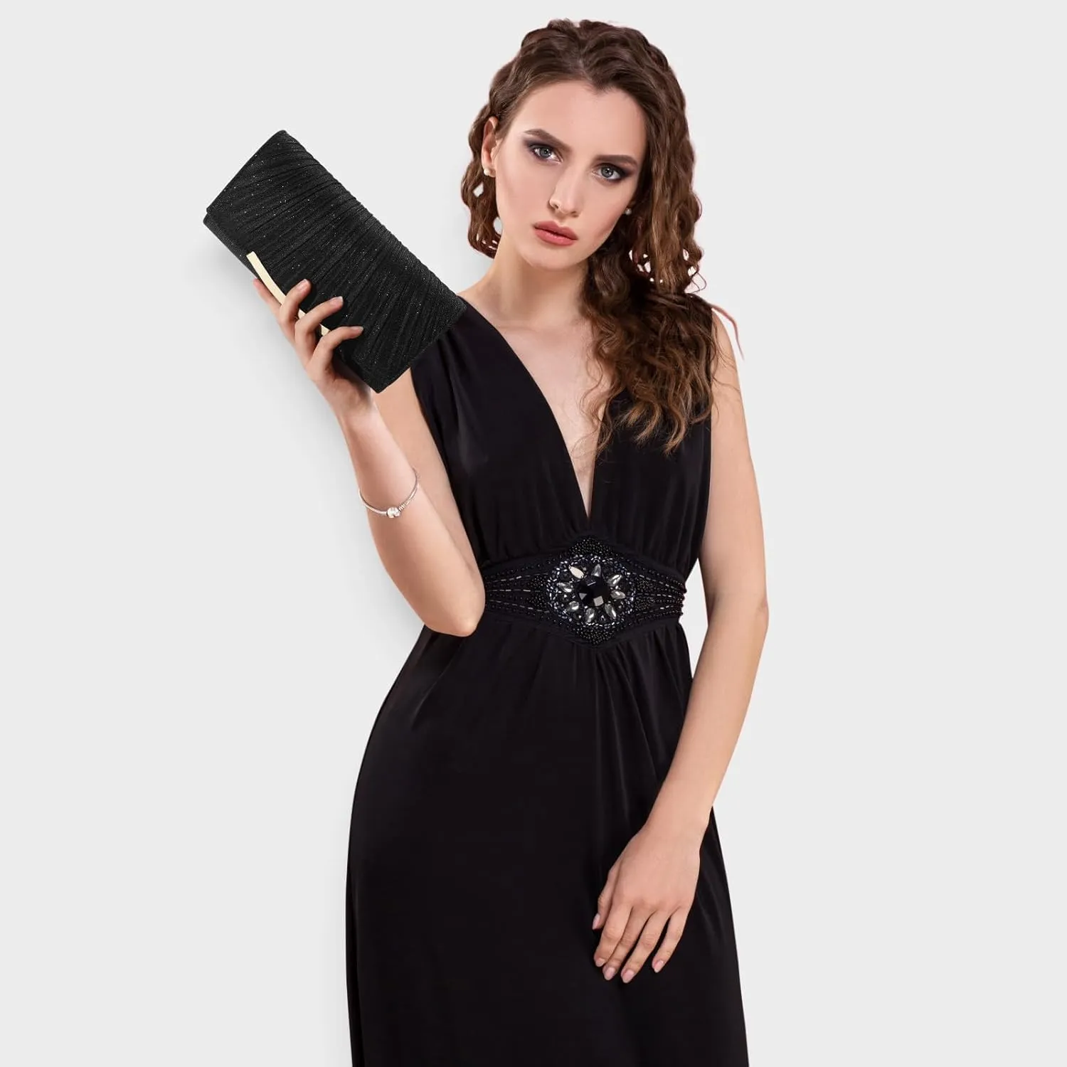 UBAYMAX Evening Bag Clutch Purses for Women Lady Girl Handbags Crossbody Bag Wedding Bag for Prom Party Wedding Engagement